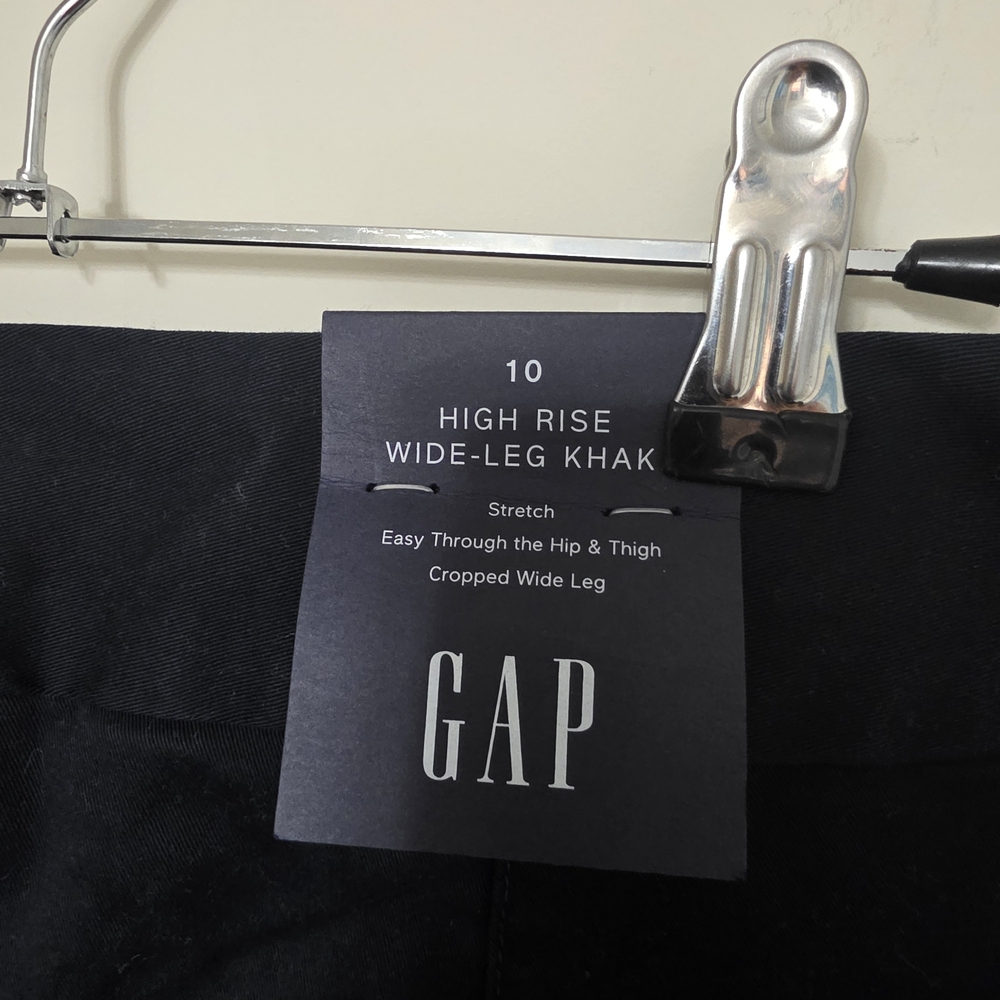 GAP Black Wide-Leg Pants - Picture 4 of 4